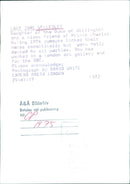 Lady Jane Wellesley, daughter of the Duke of Wellington and close friend of Prince Charles - Vintage Photograph