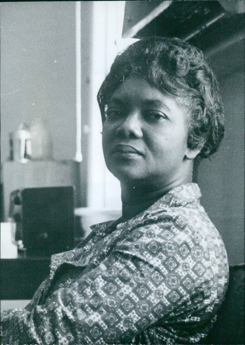 MRS. WINNIFRED GASKIN, Minister of Education in the Guyanese Government - Vintage Photograph