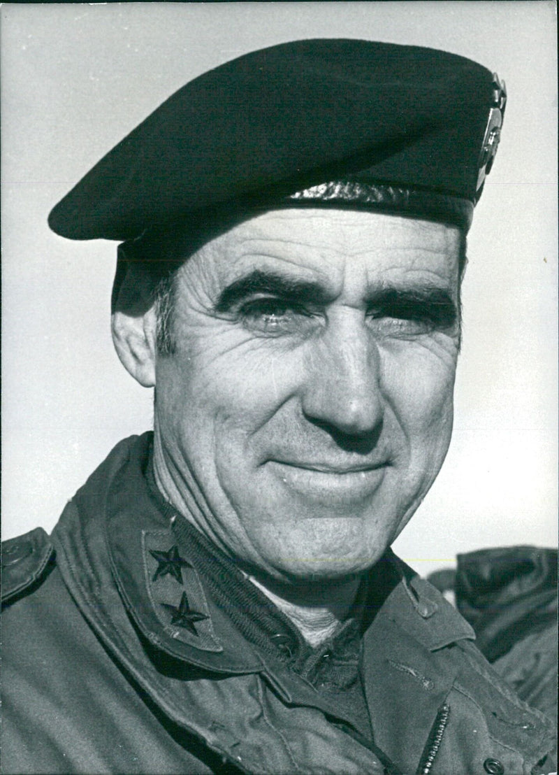 Gen. Alexander M. Weyand, Commander of Allied Commatic Europe Mobile Force (AMF), Land - Vintage Photograph