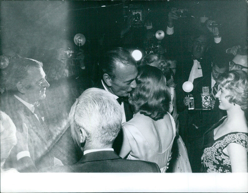 Group of Men at the Oscars Ceremony in Stockholm - Vintage Photograph