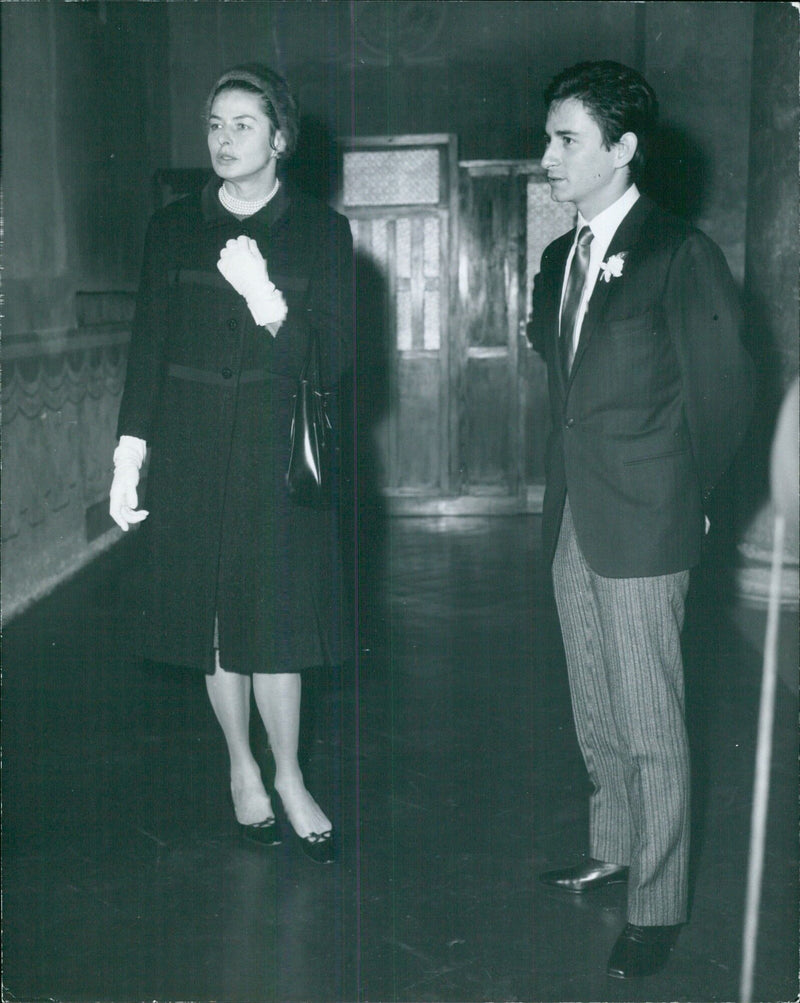 Ingrid Bergman Ranzino Rossolini - Vintage Photograph