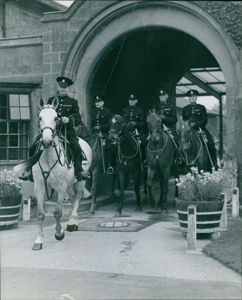 "Norton" to Lead Victory Parade - Vintage Photograph