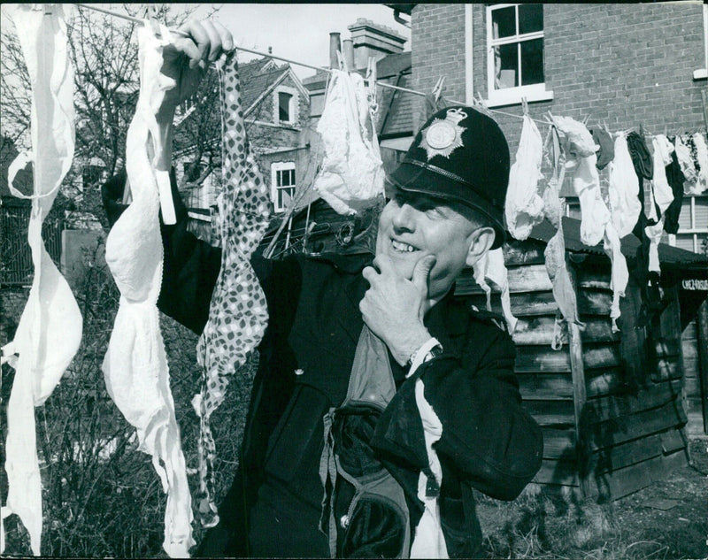 Ladies of Twyford Bashful in Assisting with Inquiries - Vintage Photograph