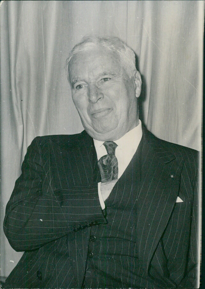 Charles Chaplin, 1959 - Vintage Photograph