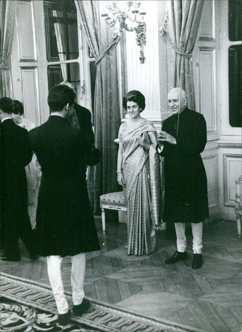 Indira Gandhi International Magazine Copyright Service - Vintage Photograph