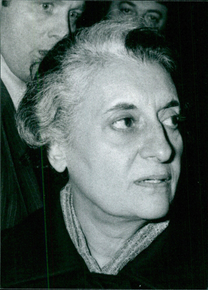 Mrs. INDIRA GANDHI makes her comeback - Vintage Photograph