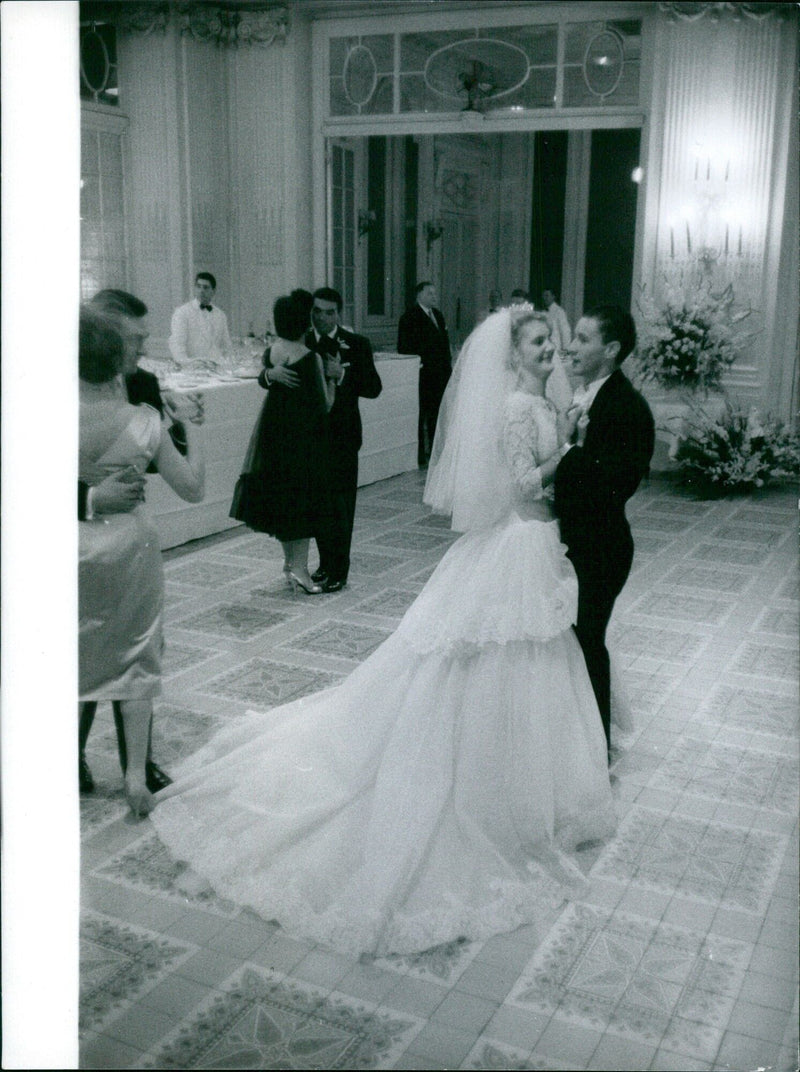 Wedding of Danièle Richard in Paris - Vintage Photograph