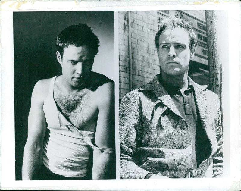 AXAS 43. Brando, Marlon S8/11 an VR 50/83 - Vintage Photograph