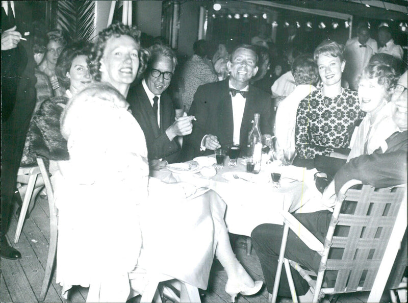 English film actor incognito in Athens - Vintage Photograph