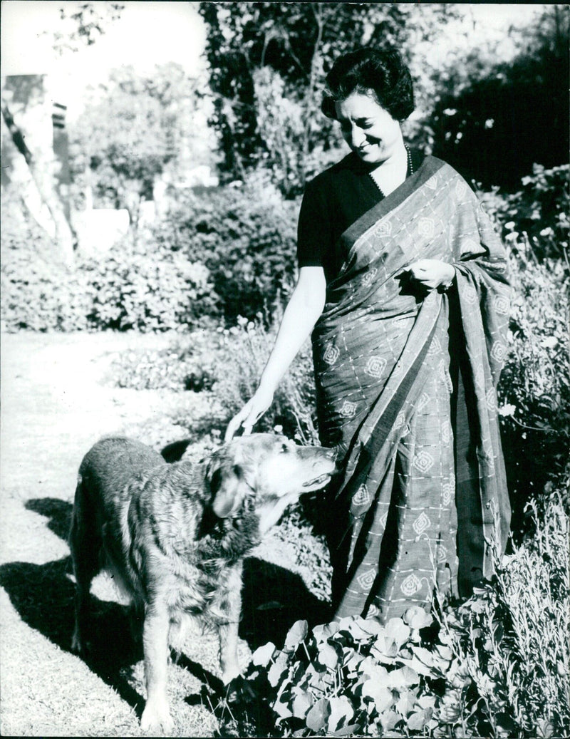 Indira Gandhi - Vintage Photograph