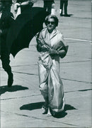 Mrs. INDIRA GANDHI, Prime Minister of India - Vintage Photograph