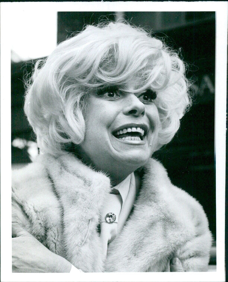 Carol Channing, American Actress, Singer and Dancer - Vintage Photograph