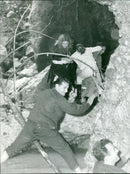 Unveiling of New Electric Car Model - Vintage Photograph