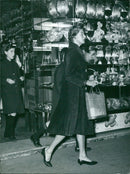 Unveiling of New Electric Car Model - Vintage Photograph