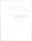 Unveiling of New Electric Car Model - Vintage Photograph