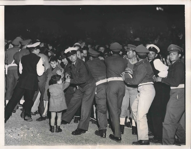 Haifa celebrates Victory Day - Vintage Photograph