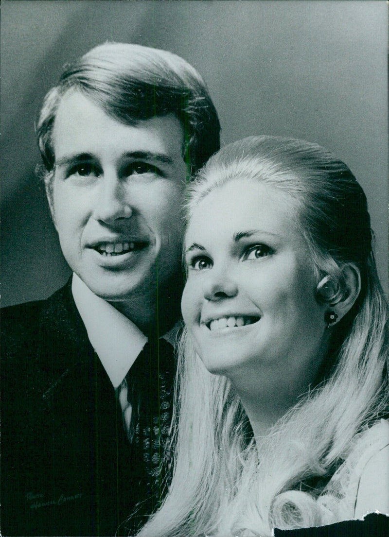 Tricia Nixon and Edward Cox - Vintage Photograph