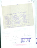 Churchill speaks in Amsterdam, United Europe flags - Vintage Photograph