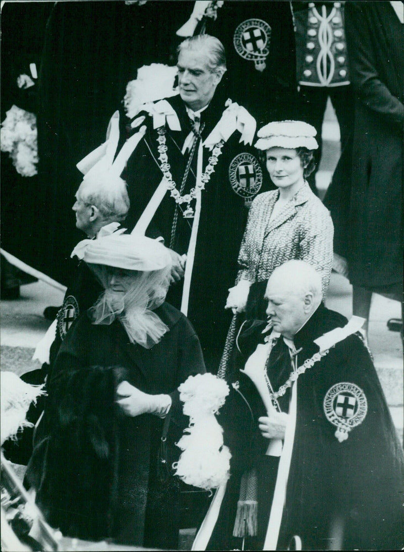 The Garter Ceremony at Windsor - Vintage Photograph