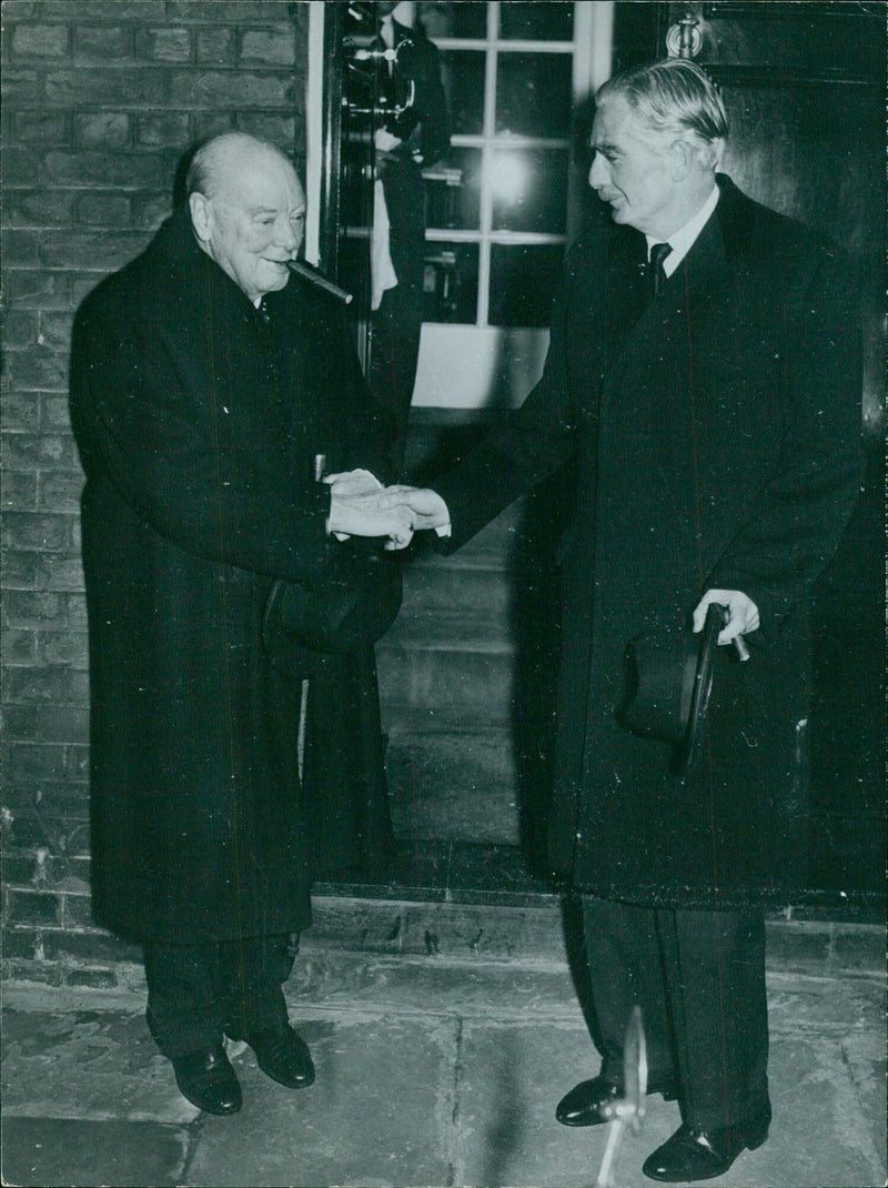 Antony Eden succeeds as minister in 1955 - Vintage Photograph