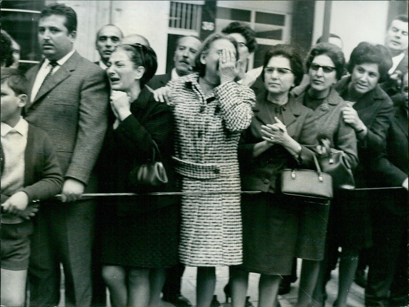 Funeral of Hellas Papandreou - Vintage Photograph