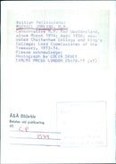 British Politician Michael Jopling, M.P. - Vintage Photograph