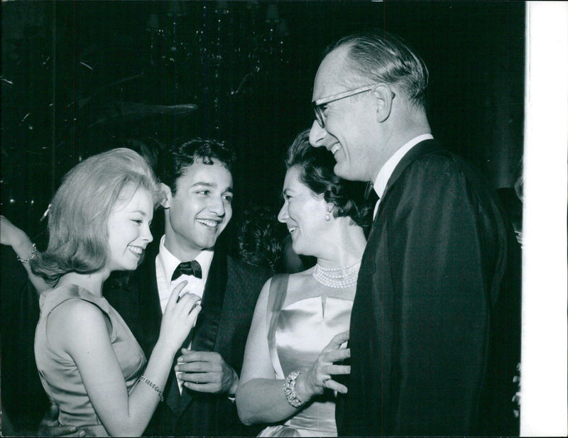 Big party at the Carlton Hotel in Cannes - Vintage Photograph