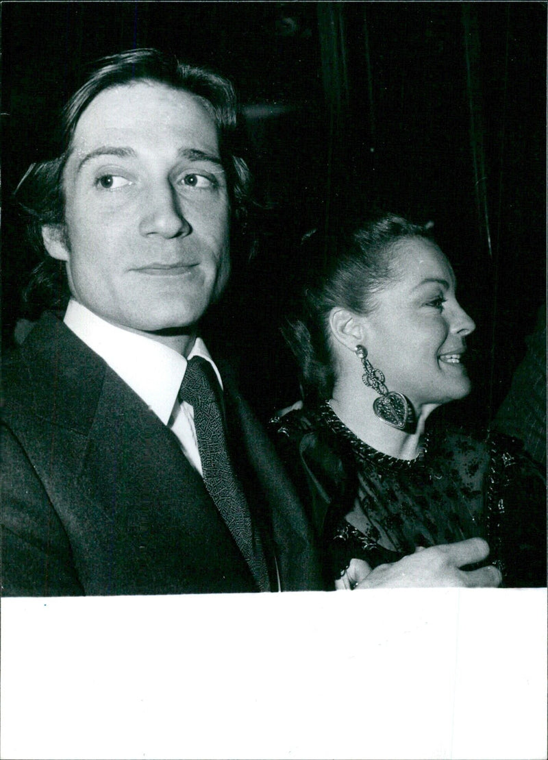 West German Actresses: ROMY SCHNEIDER & DANIEL BIASINI - Vintage Photograph