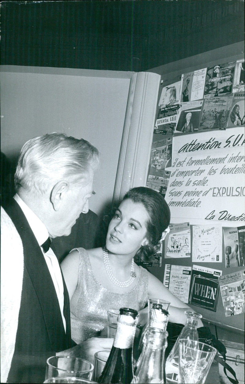 Brenda Lee performing at the International Service Co L Magazine concert in Sweden - Vintage Photograph