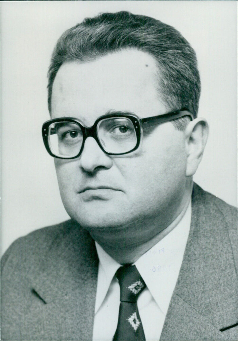 Roman Malinowski, Speaker of the Polish Parliament - Vintage Photograph