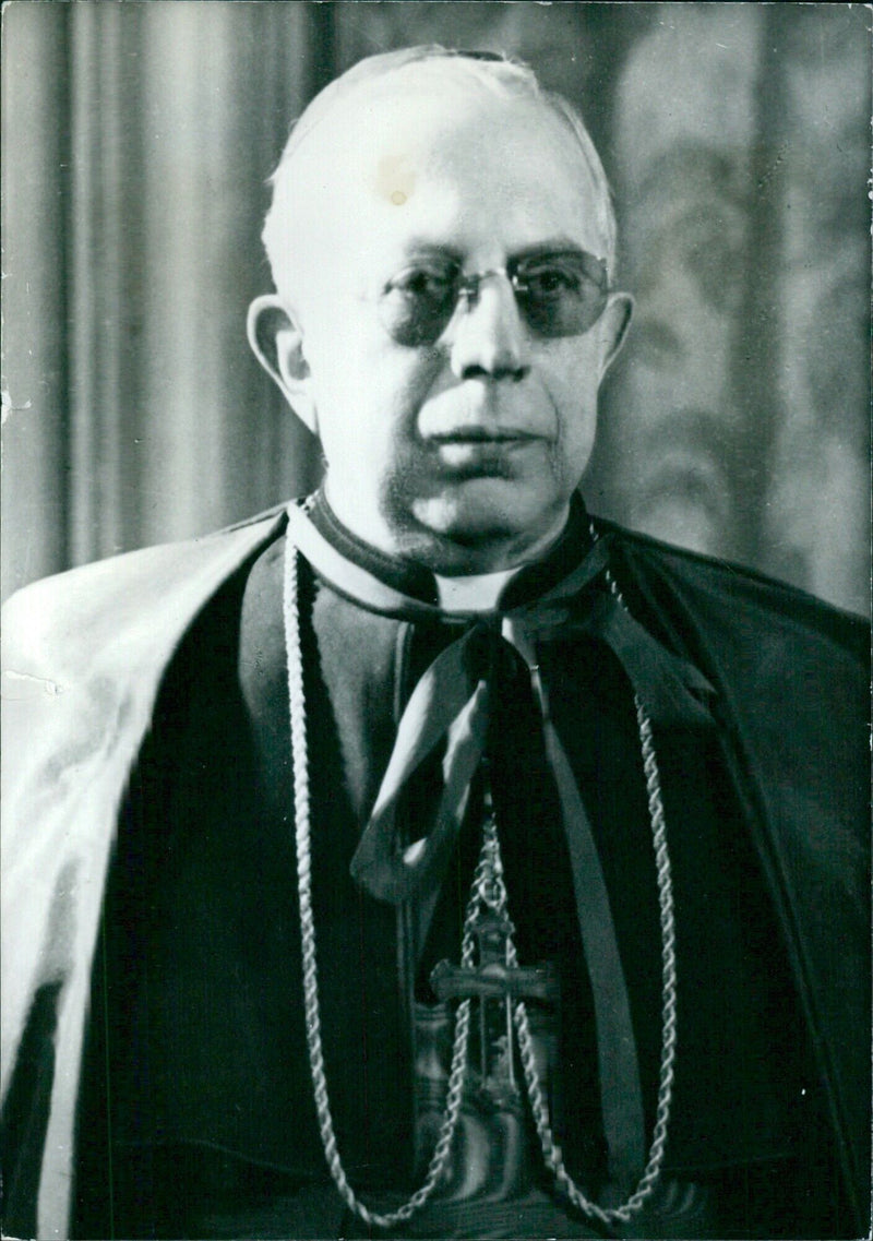 Italian Churchmen: CARDINAL PAULO MARELLA - Vintage Photograph