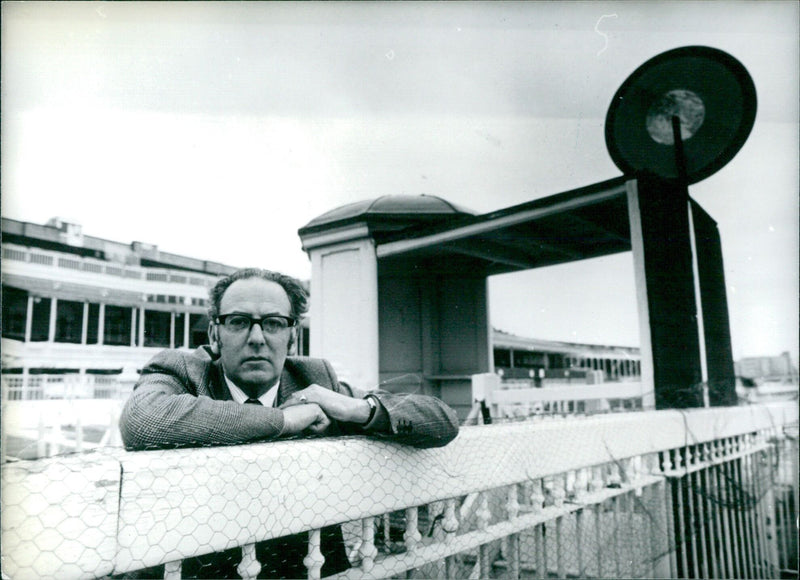 John Hughes, Clerk of the Course at Aintree - Vintage Photograph