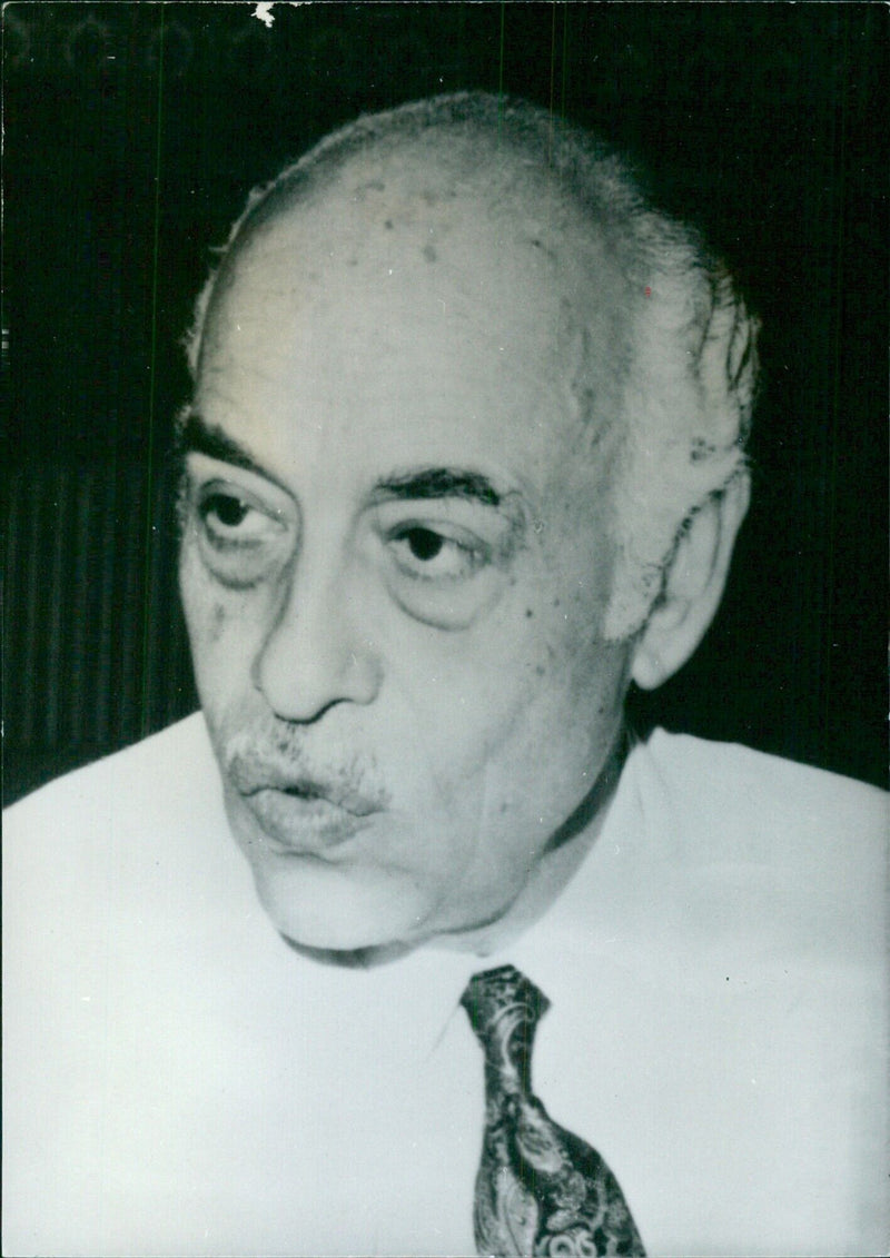 SAYED MARAI, Speaker of the People's Assembly - Vintage Photograph