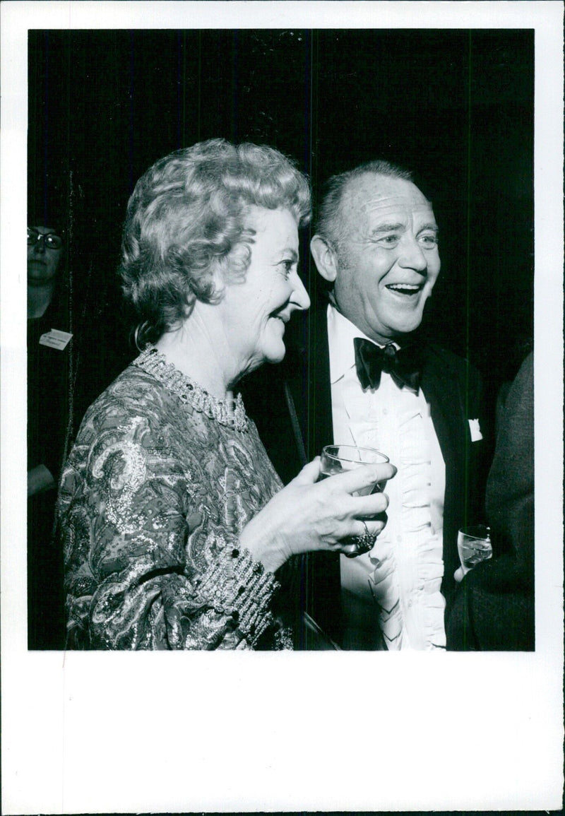 OMA SAUSIGEL LS at the Friars Club Dinner - Vintage Photograph