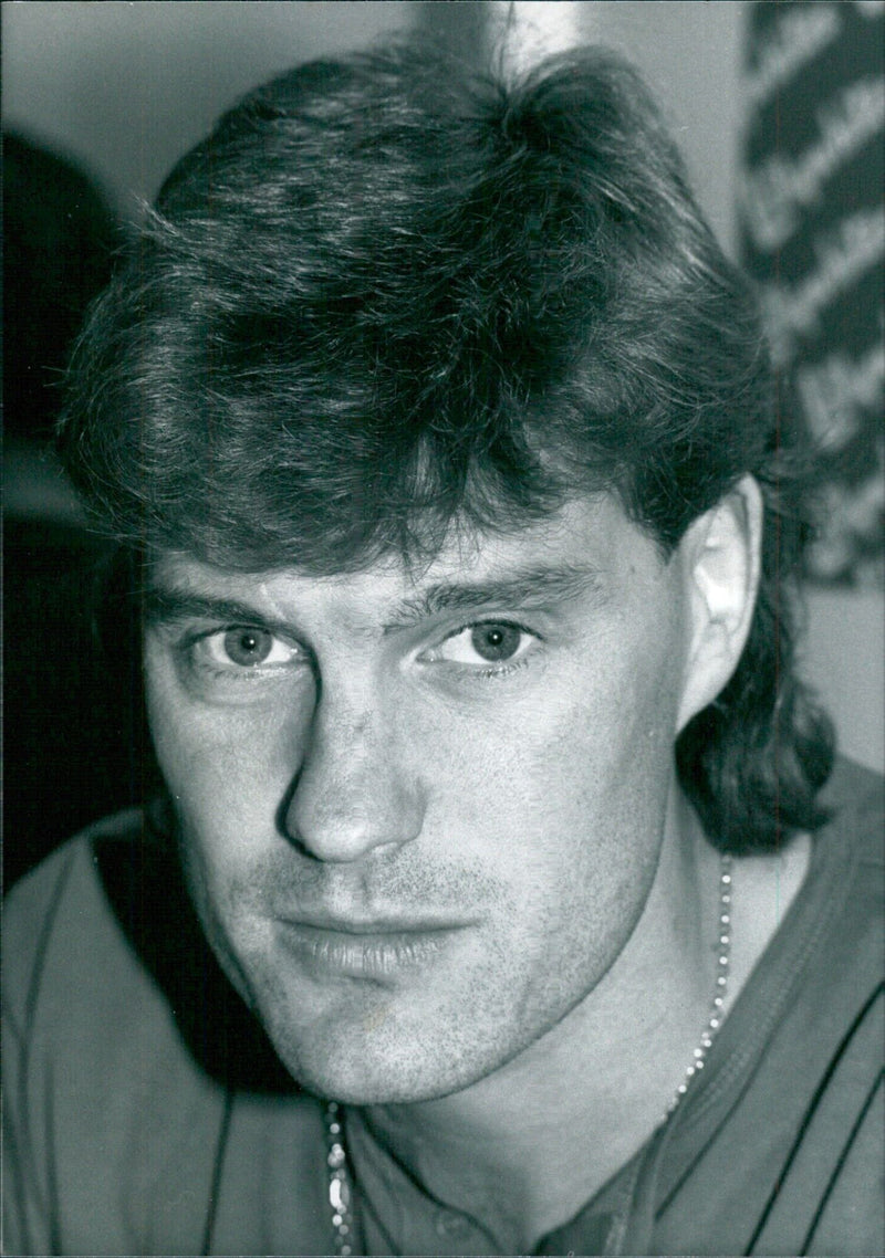 Glenn Hoddle, member of the England squad and midfielder for Tottenham Hotspur - Vintage Photograph