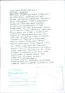 Michael Manley - Distinguished Jamaican Politician - Vintage Photograph