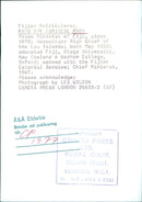 Fijian Politicians: RATU SIR KAMISESE MARA - Vintage Photograph