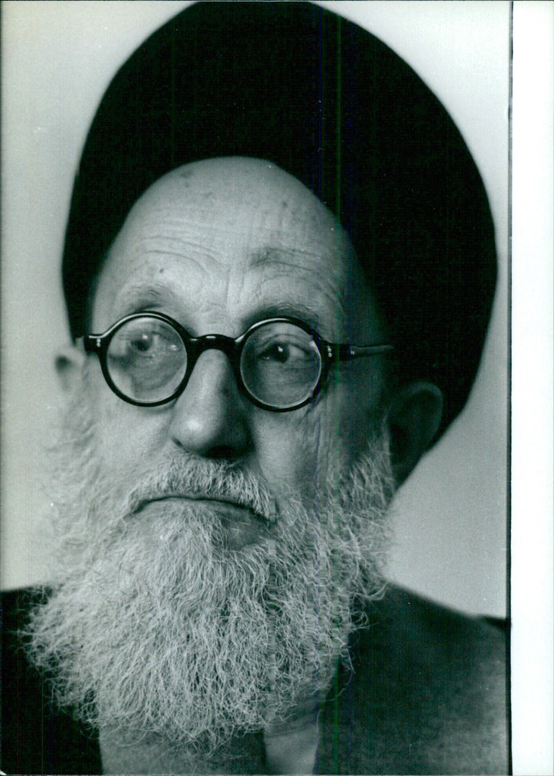 Iranian Religious Leaders: AYATOLLAH SHARIAT MADARI - Vintage Photograph