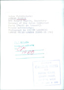 ARMAND MAGNIN OPS Armand Magnin, Secretary-General of the Swiss Communist Party (Parti du Travail) - Vintage Photograph