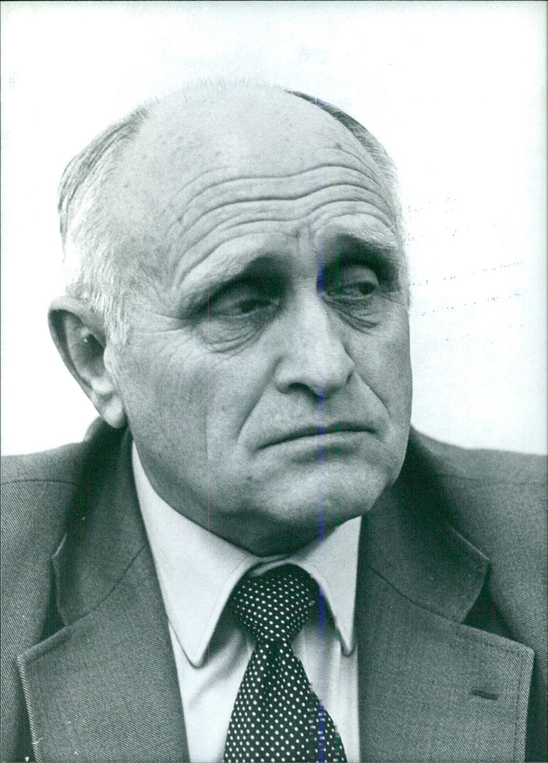 ARMAND MAGNIN OPS Armand Magnin, Secretary-General of the Swiss Communist Party (Parti du Travail) - Vintage Photograph