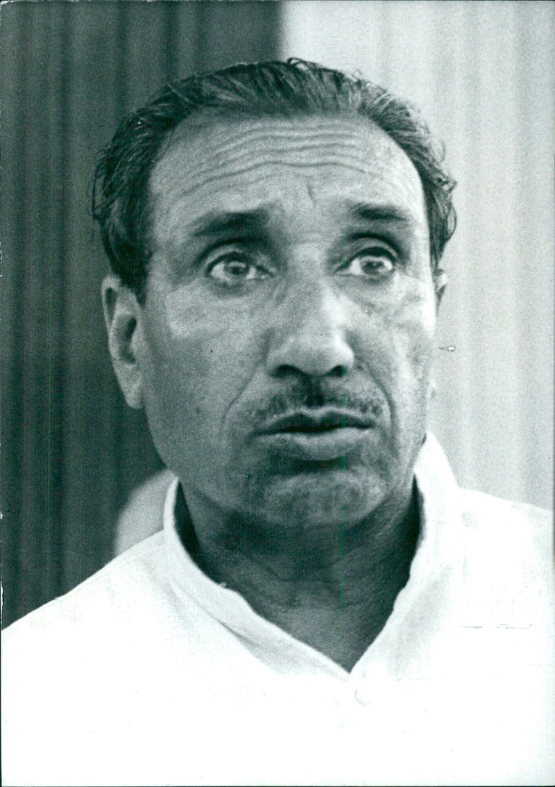 BALRAJ MADHOK, Former President of Jen Sangh and leader of Bharatia Lok Dal (B.L.O.) - Vintage Photograph