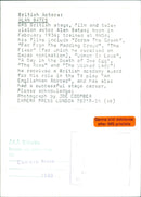 British Actor Alan Bates - Vintage Photograph