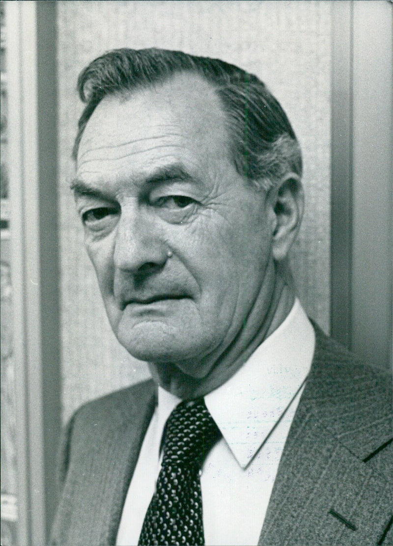 Kenneth Maidment, President of the British Film and Television Producers Association - Vintage Photograph