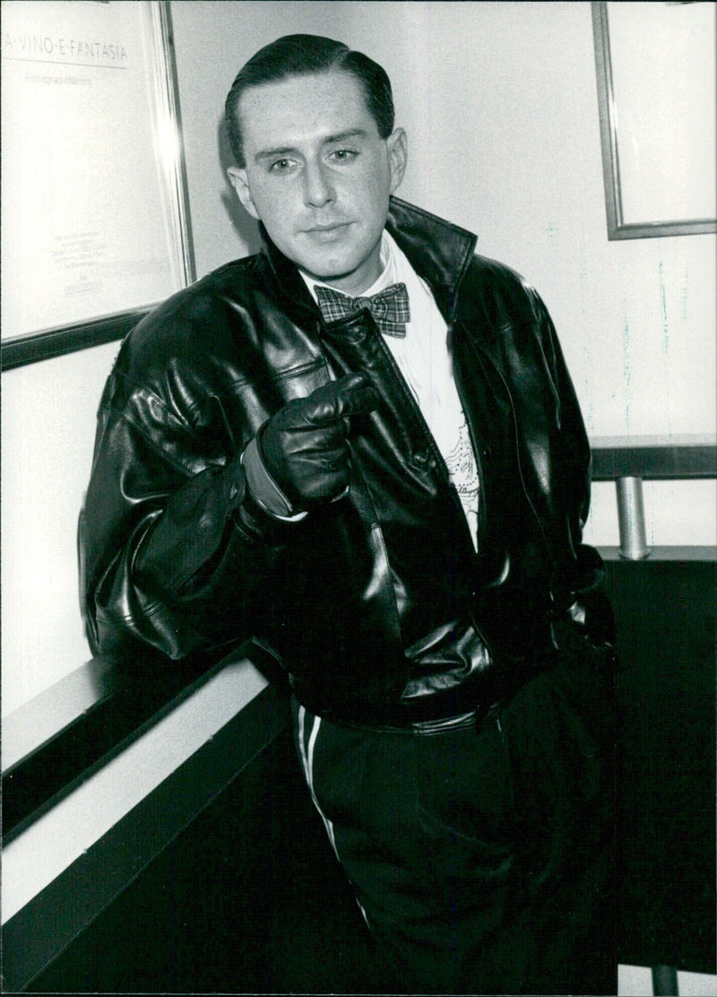 Holly Johnson, lead singer with Frankie Goes To Hollywood - Vintage Photograph