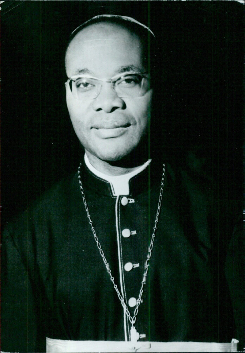 CARDINAL JOSEPH-ALBERT MALULA - Vintage Photograph