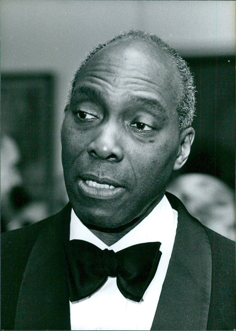 Jamaican Ambassador to the United States, Keith Johnson - Vintage Photograph