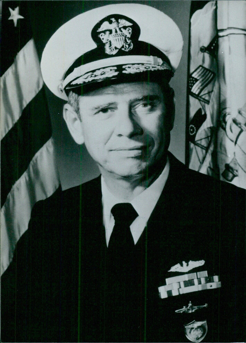 U.S. Service Chiefs: Rear-Adm. THOMAS L. MALONE OPS - Vintage Photograph