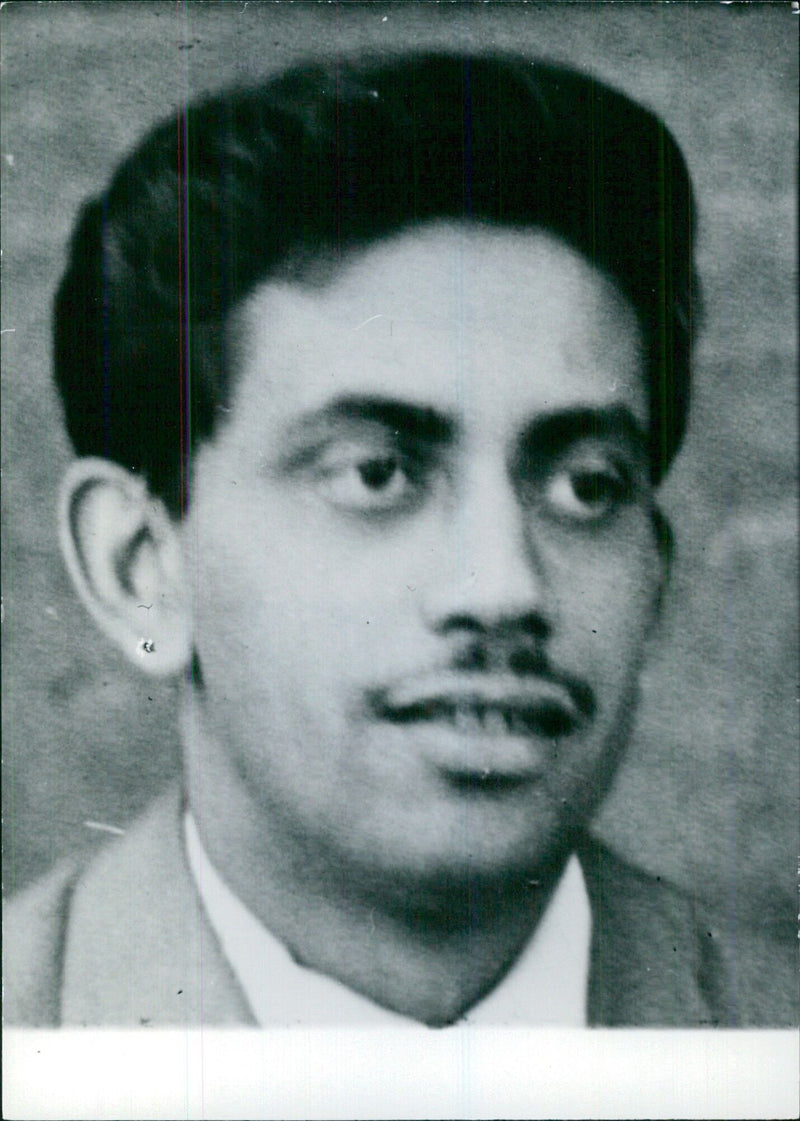 Farid Ahmed Adams, Member of the Indian Congress - Vintage Photograph