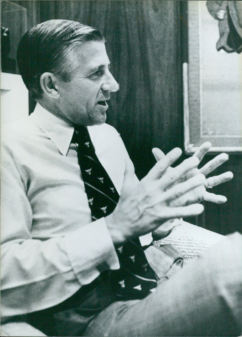 Donald Johnston, President and CEO of J. Walter Thompson Co. - Vintage Photograph