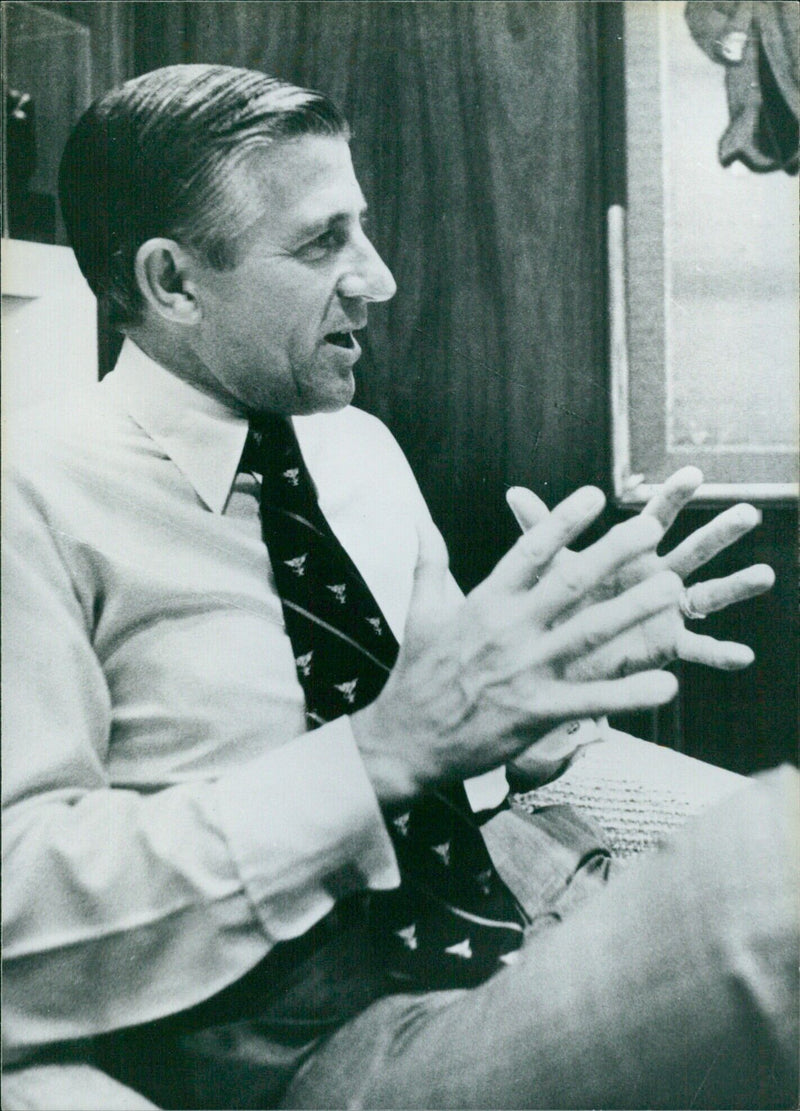 Donald Johnston, President and CEO of J. Walter Thompson Co. - Vintage Photograph